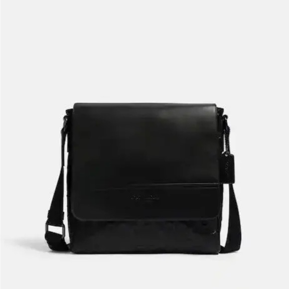 New Coach Houston Map Bag - Picture 1 of 7